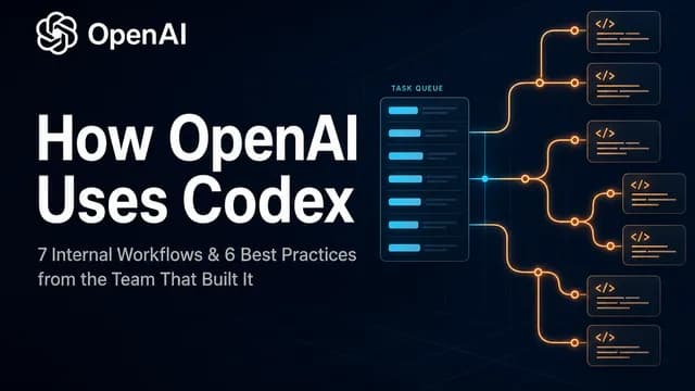 How OpenAI Actually Uses Codex Internally: 7 Workflows and the Rules That Make Them Work