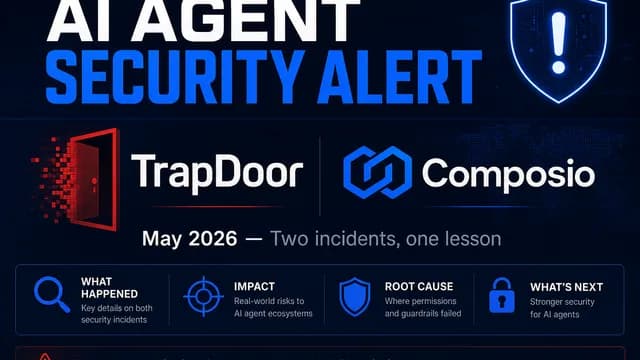 AI Agent Security Alert: TrapDoor and Composio incidents, May 2026