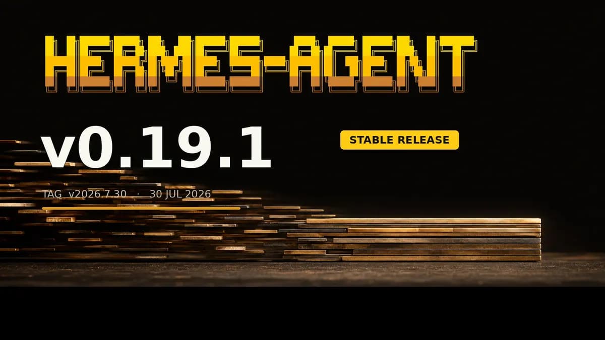 Hermes Agent v0.19.1 release