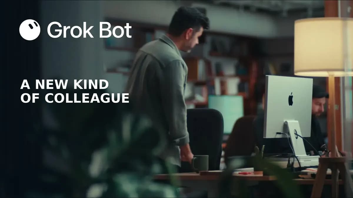 Grok Bot as a new kind of colleague