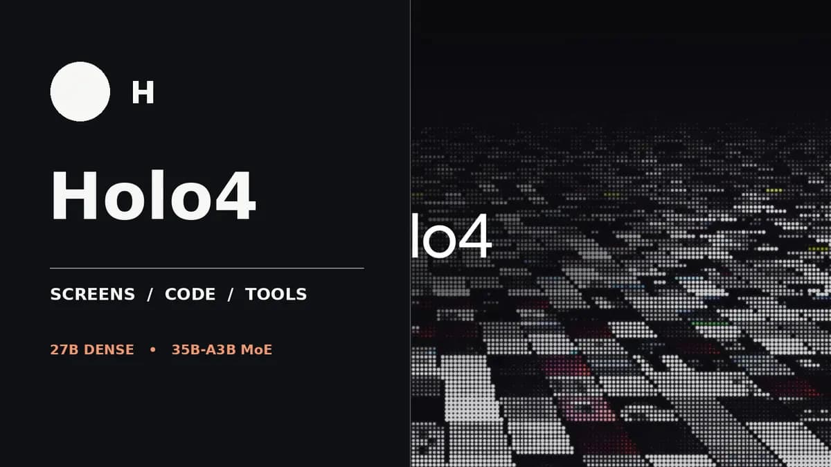 Holo4 computer-use model release hero